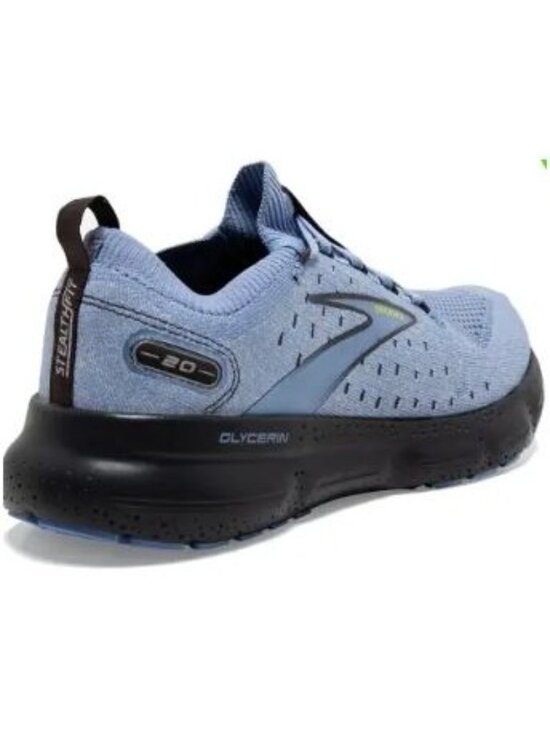 Brooks Men\'s Glycerin 20 Neutral Running Shoe Light Blue/Nine Iron/Sulphur 11.5 main image 9